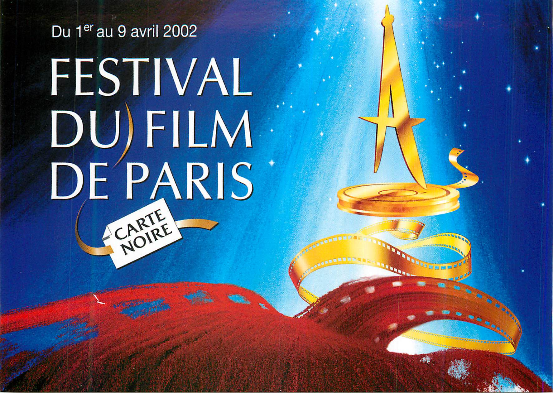 Festival du Film de Paris — 1er au 9 avril 2002 — Carte Noire